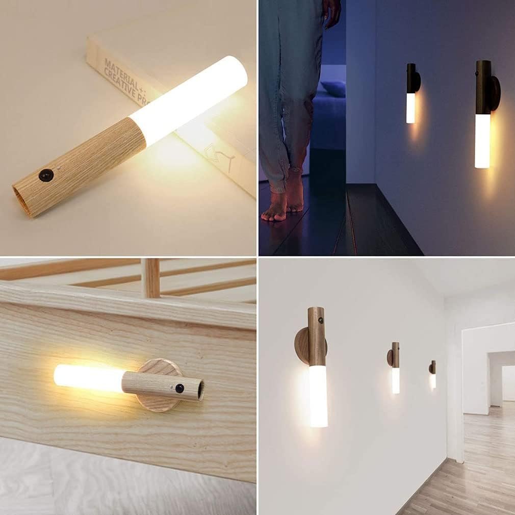BS+Organic Glass Warm White Intelligent Magnetic Motion Sensor Light, Mounting Type: Wall Mounting