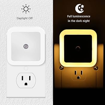 Sensor led Light Night lamp Automatic Sensor Smart Sensor LED Plug Night Lamp