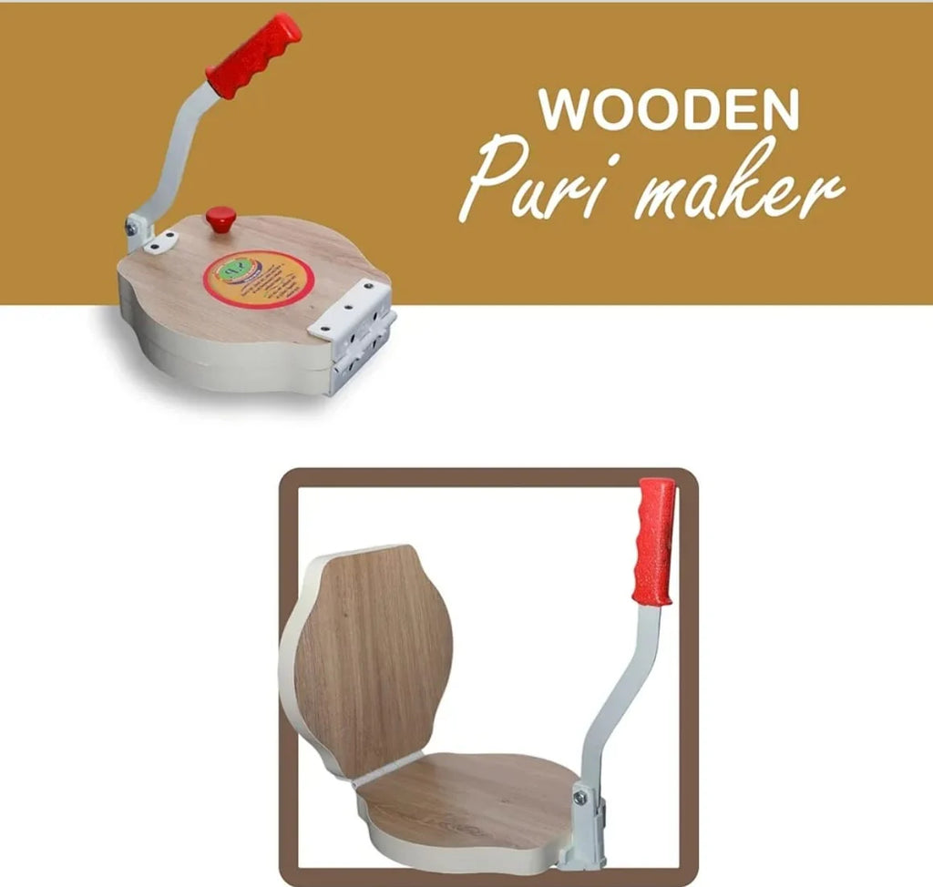 S.p Wooden Papad Puri Roti Chapati Press Machine