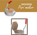 S.p Wooden Papad Puri Roti Chapati Press Machine