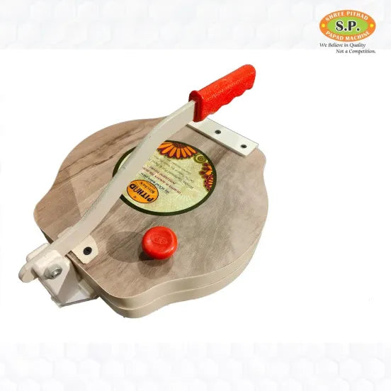 S.p Wooden Papad Puri Roti Chapati Press Machine