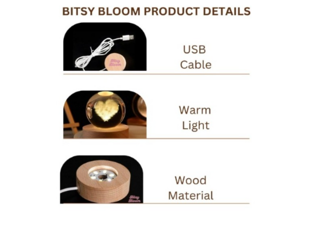 3D Crystal Ball, MULTY DESINE